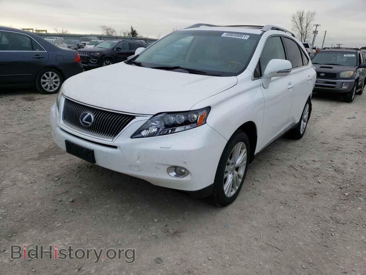 2011 LEXUS RX450 - VIN: JTJBC1BA6B2043256 - Фото 2