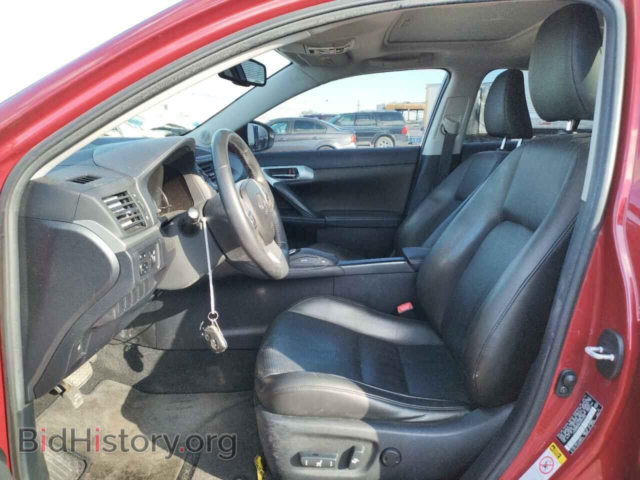 2012 LEXUS CT 200 - VIN: JTHKD5BH2C2093396 - Фото 7