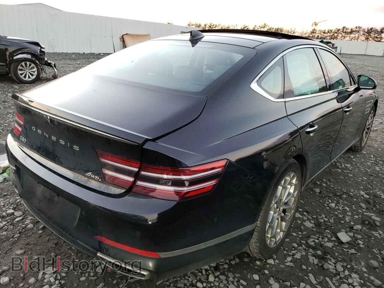 2021 GENESIS G80 - VIN: KMTGB4SC8MU046070 - Фото 4