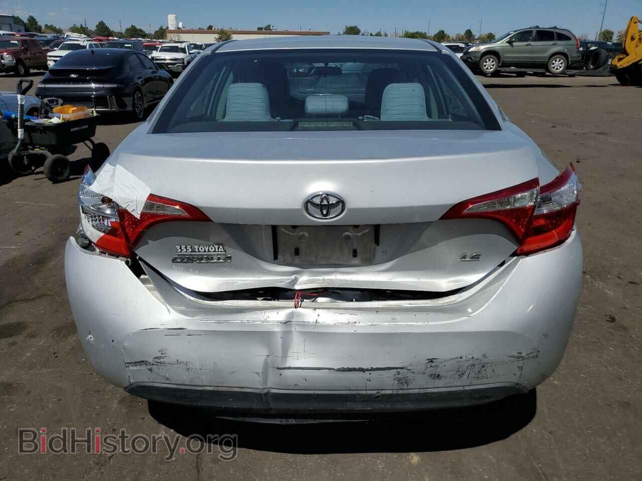 2014 TOYOTA COROLLA - VIN: 2T1BURHE0EC153931 - Фото 6
