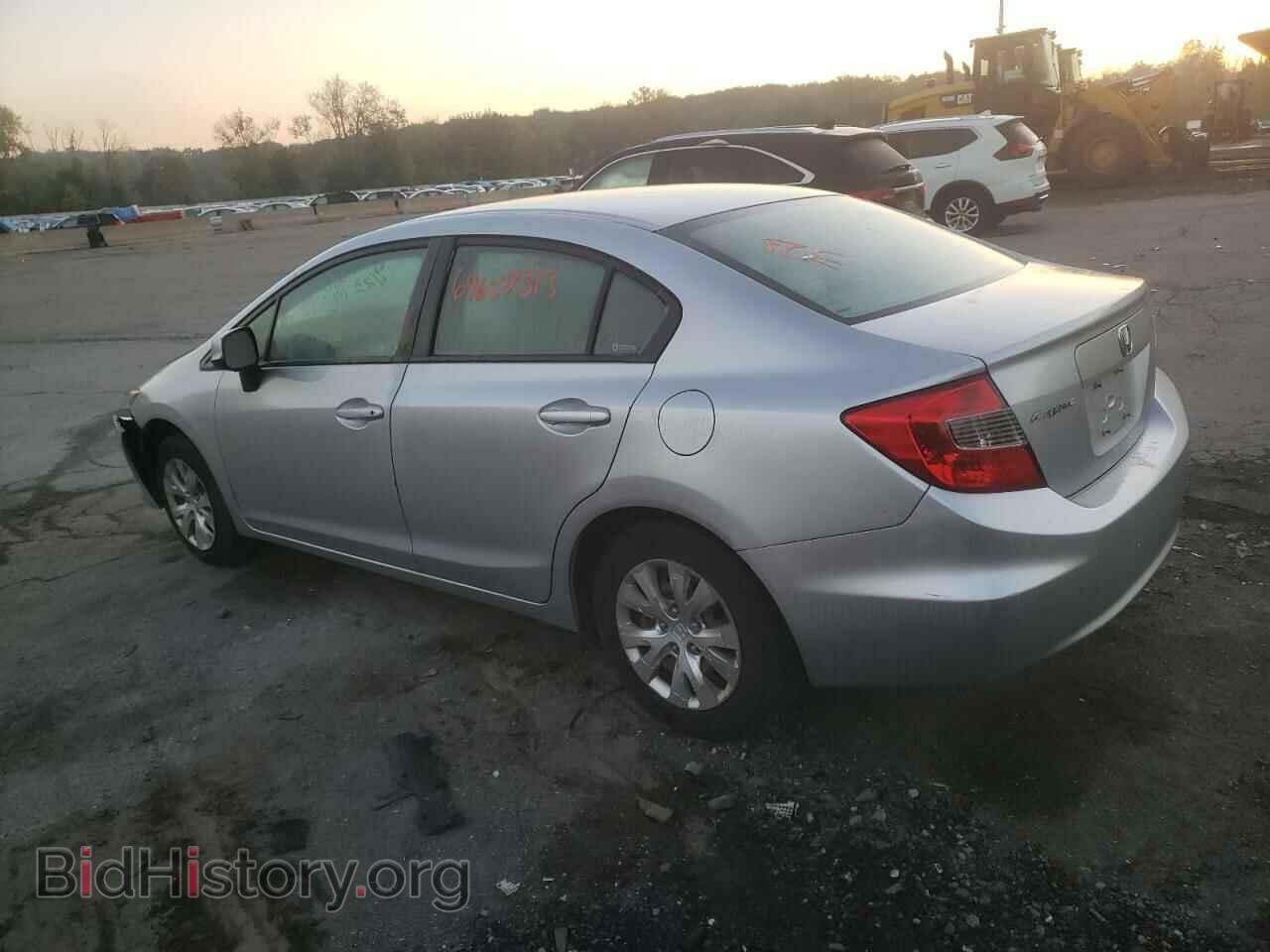 2012 HONDA CIVIC - VIN: 2HGFB2F57CH603676 - Фото 2