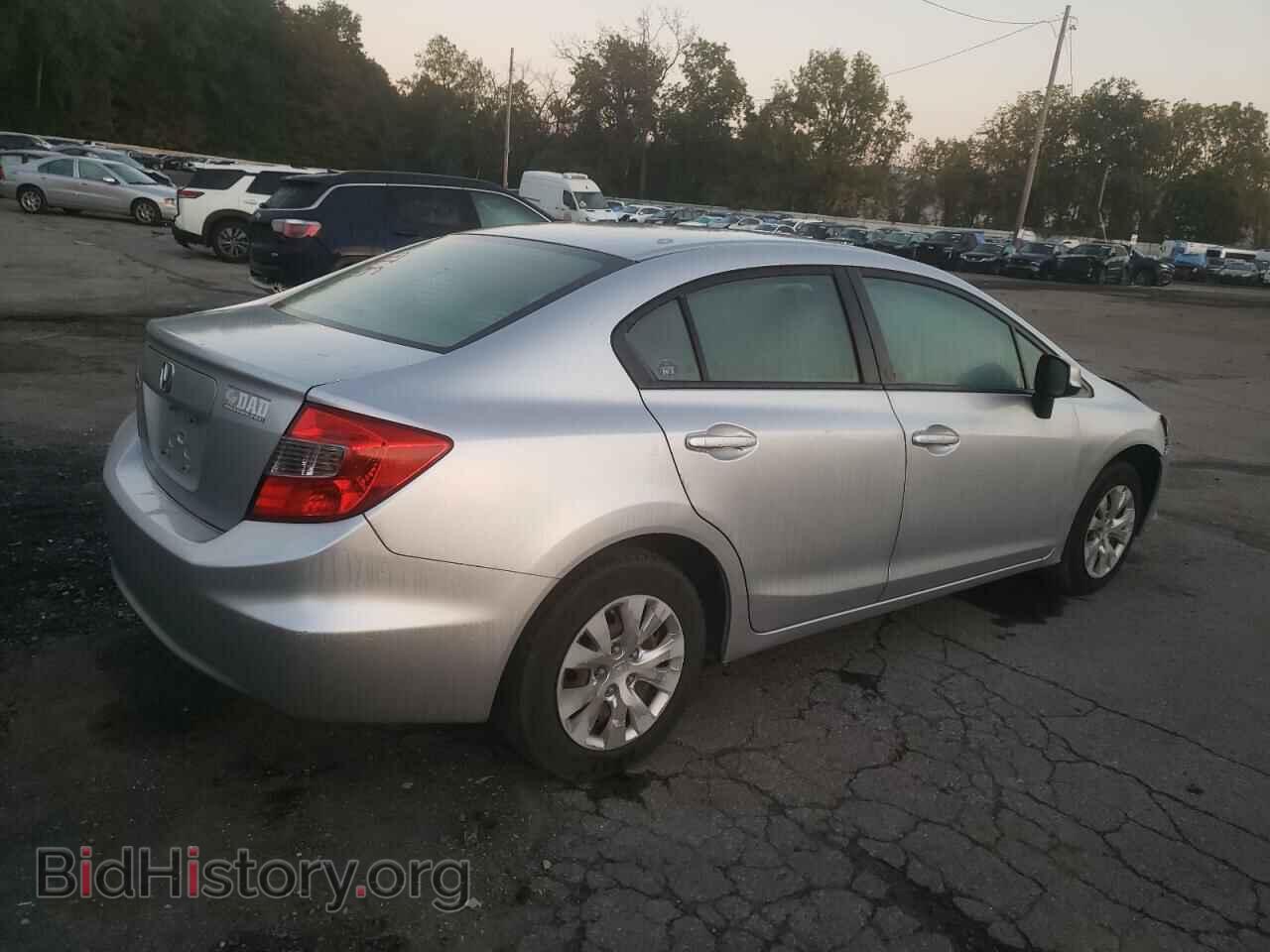 2012 HONDA CIVIC - VIN: 2HGFB2F57CH603676 - Фото 3