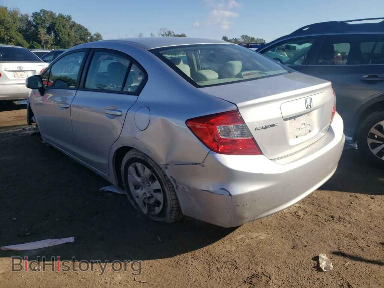 2012 HONDA CIVIC - VIN: 19XFB2F52CE344640 - Фото 2