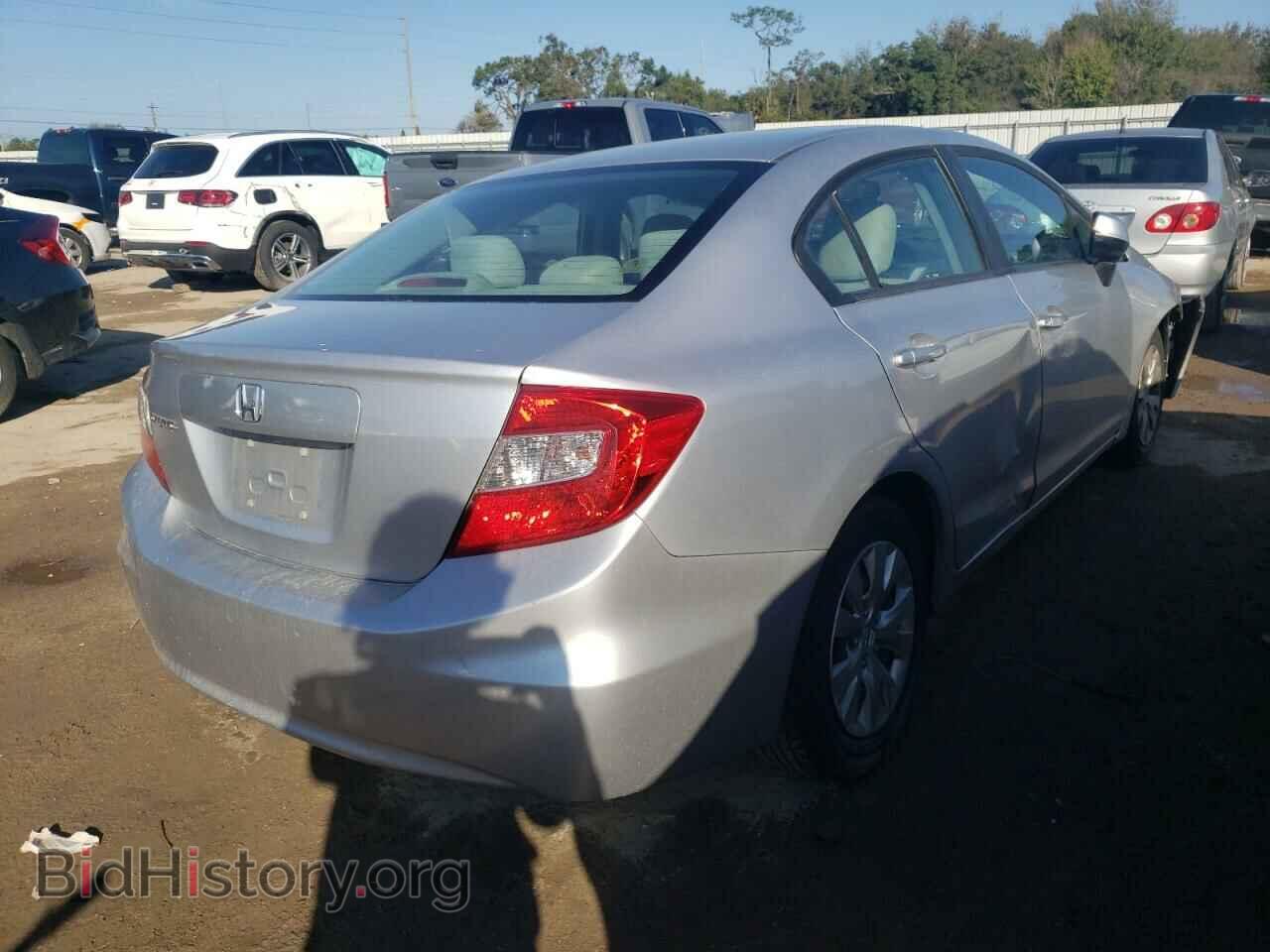 2012 HONDA CIVIC - VIN: 19XFB2F52CE344640 - Фото 3