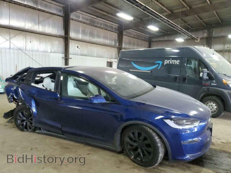 2023 Tesla MODEL X (VIN 7SAXCAE51PF425080) — photo 4 of 12