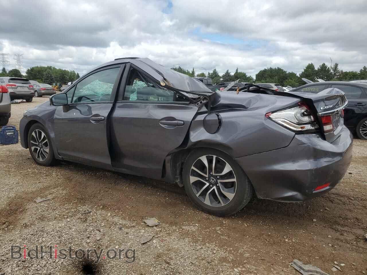 2014 HONDA CIVIC - VIN: 2HGFB2F86EH553401 - Фото 2