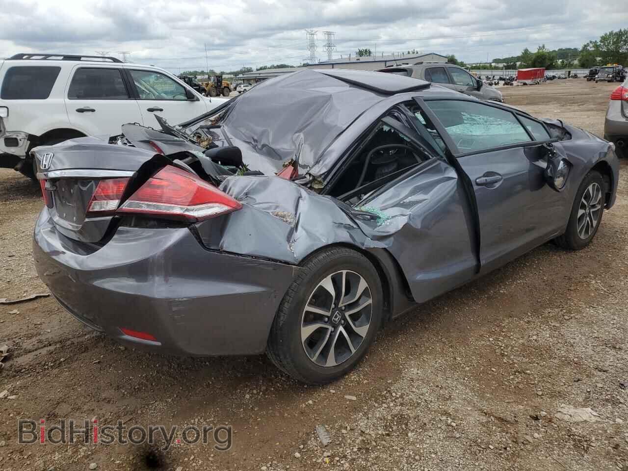 2014 HONDA CIVIC - VIN: 2HGFB2F86EH553401 - Фото 3