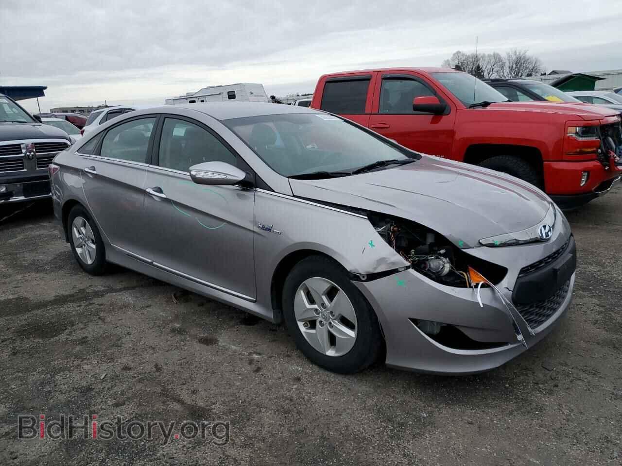 2012 HYUNDAI SONATA - VIN: KMHEC4A43CA028505 - Фото 4