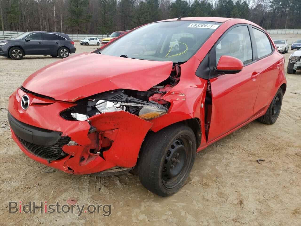 2014 MAZDA 2 - VIN: JM1DE1KY9E0178394 - Фото 2