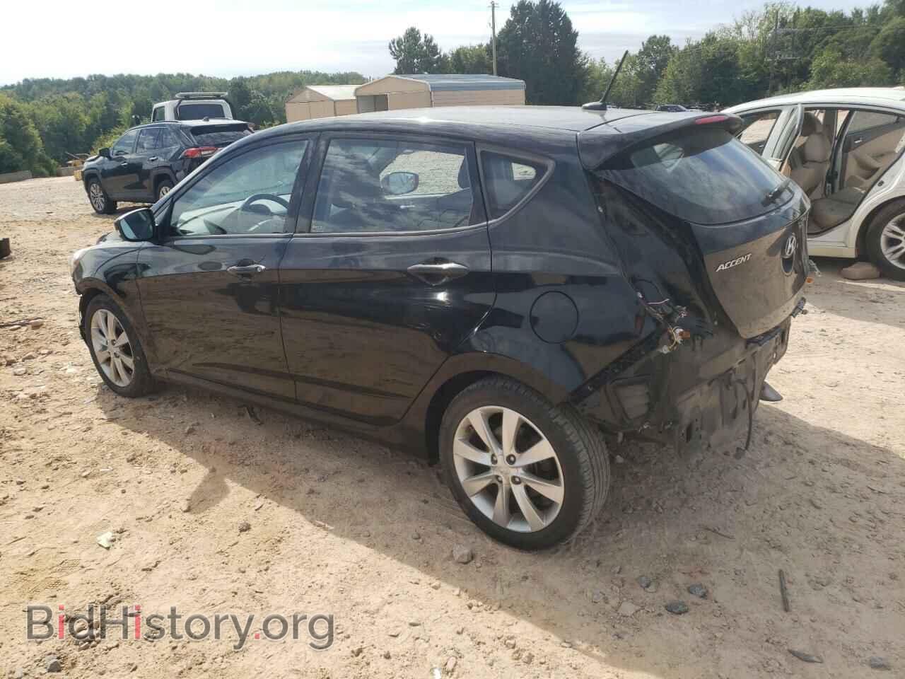 2013 HYUNDAI ACCENT - VIN: KMHCU5AE5DU102395 - Фото 2
