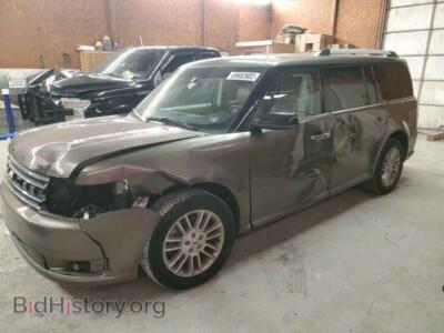 2019 Ford FLEX FLEX SEL, tan — VIN 2FMHK6C80KBA22692, Copart