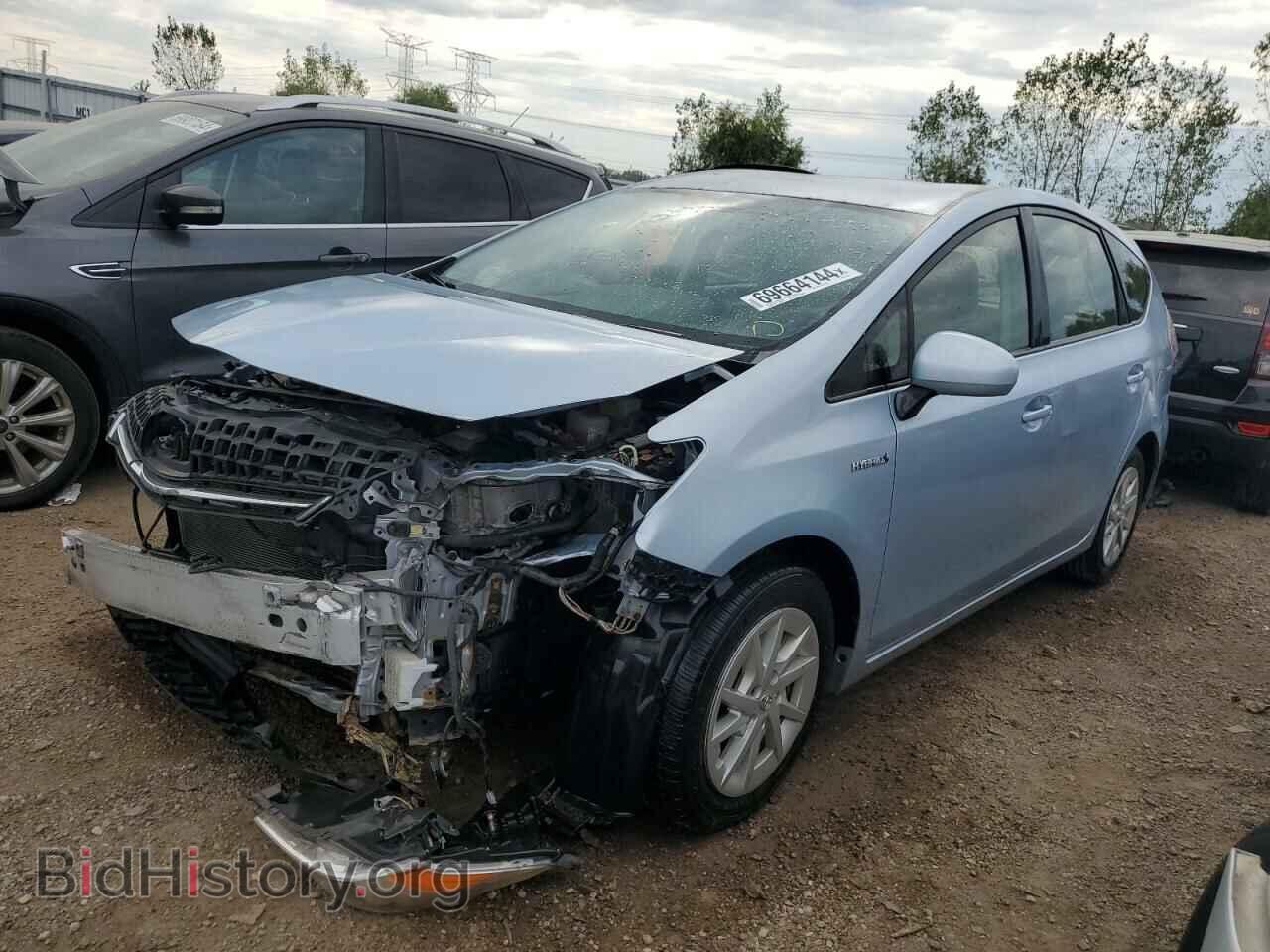 Photo JTDZN3EU5EJ004116 - TOYOTA PRIUS 2014