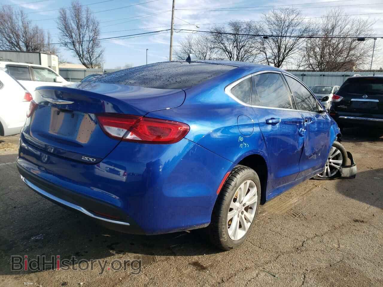 2016 CHRYSLER 200 - VIN: 1C3CCCAB6GN141145 - Фото 4