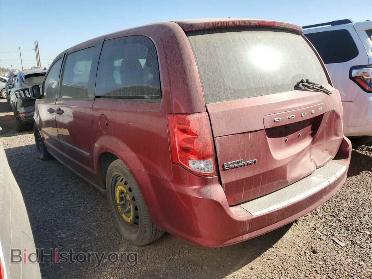 2014 DODGE CARAVAN - VIN: 2C4RDGBG2ER458747 - Фото 2