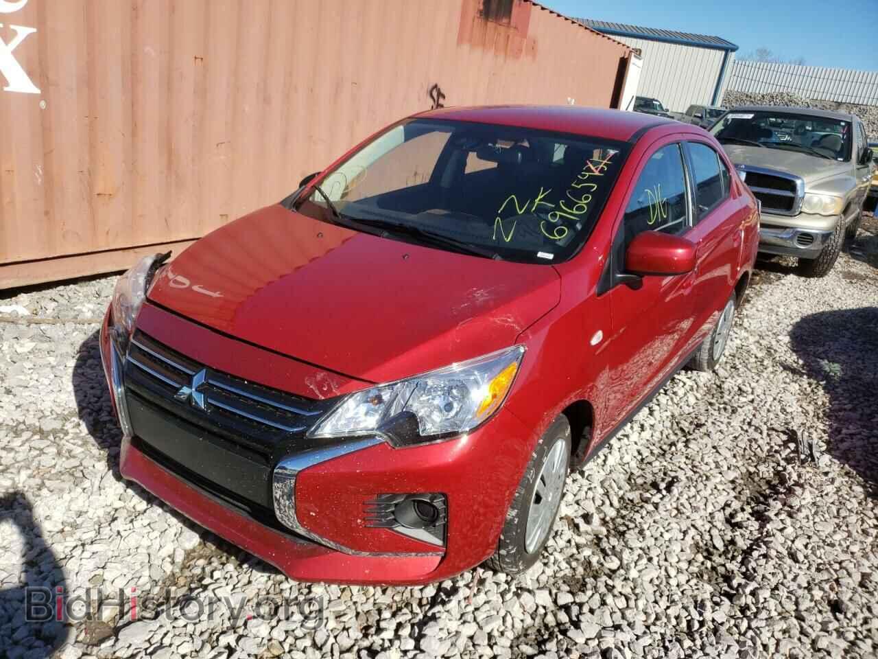 2021 MITSUBISHI MIRAGE - VIN: ML32FUFJ6MHF04306 - Фото 2