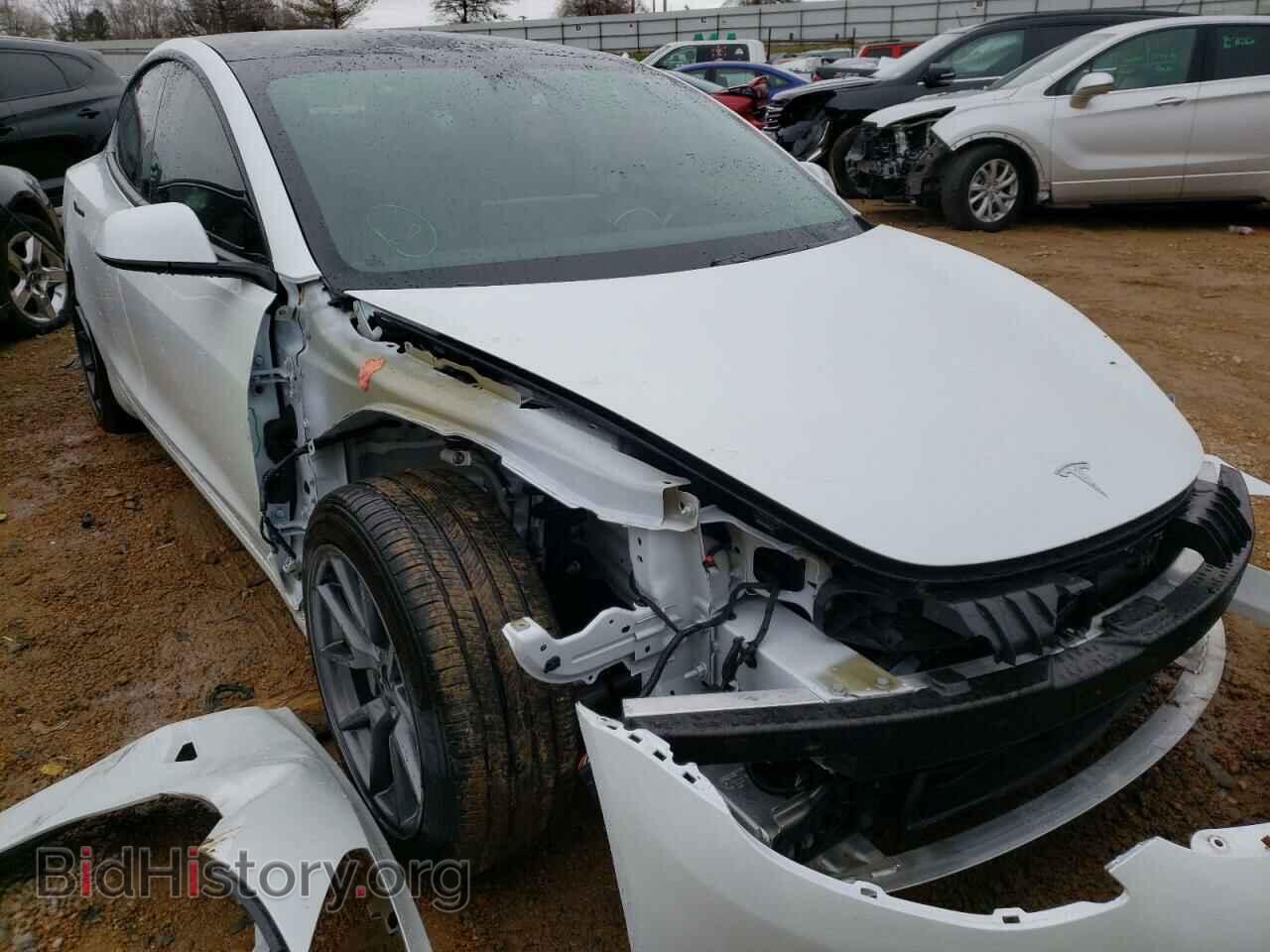 Photo 5YJ3E1EA4MF009488 - TESLA MODEL 3 2021