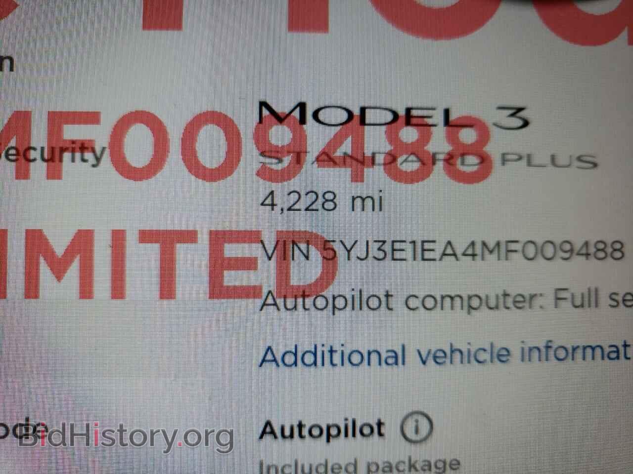 2021 TESLA MODEL 3 - VIN: 5YJ3E1EA4MF009488 - Photo 8