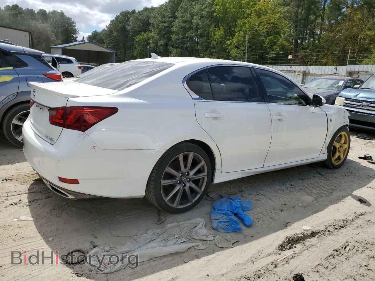 2013 LEXUS GS350 - VIN: JTHBE1BL3D5016370 - Фото 3