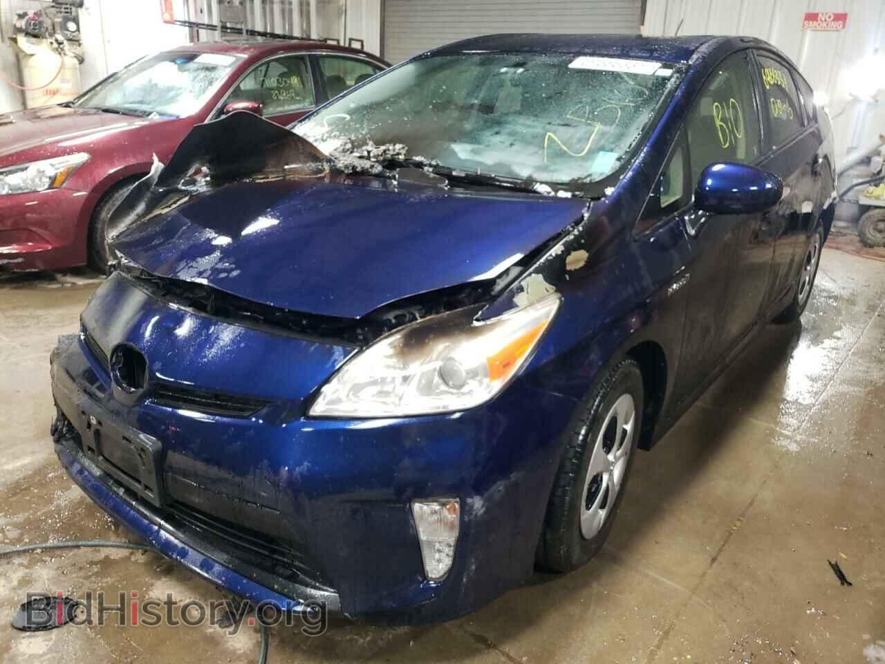 2014 TOYOTA PRIUS - VIN: JTDKN3DU3E1813388 - Фото 2