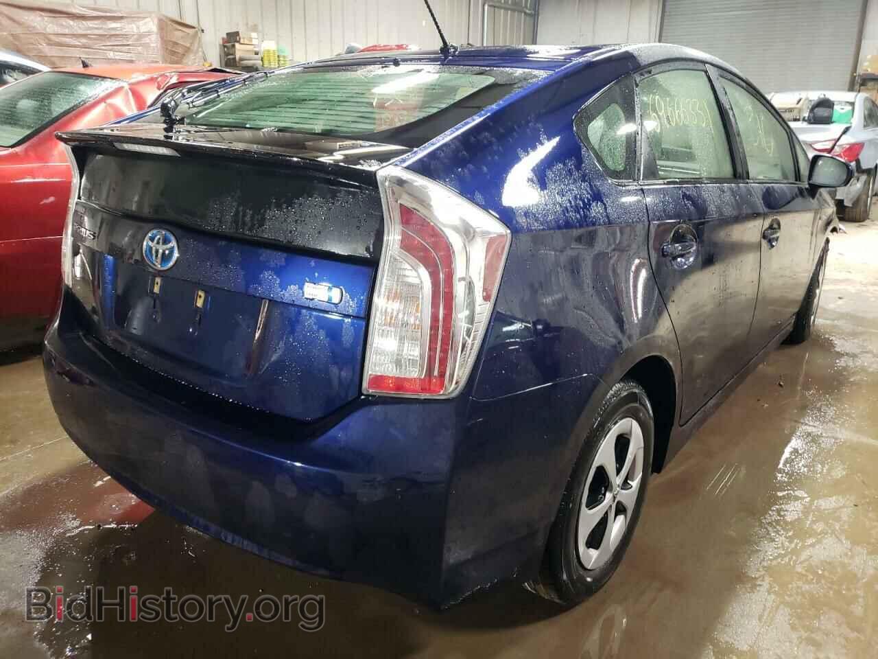 2014 TOYOTA PRIUS - VIN: JTDKN3DU3E1813388 - Фото 4