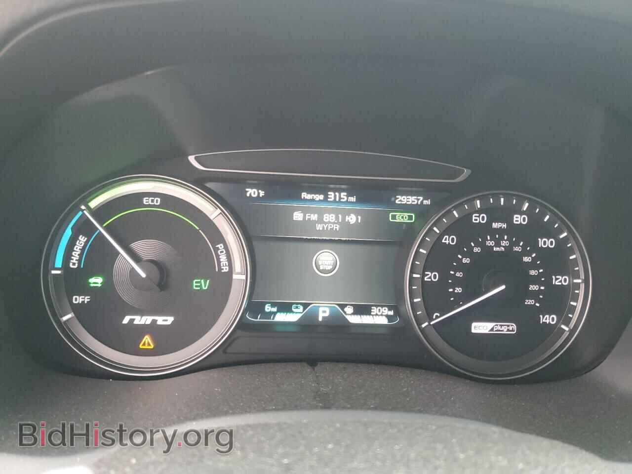 2019 KIA NIRO - VIN: KNDCC3LD4K5326166 - Фото 9