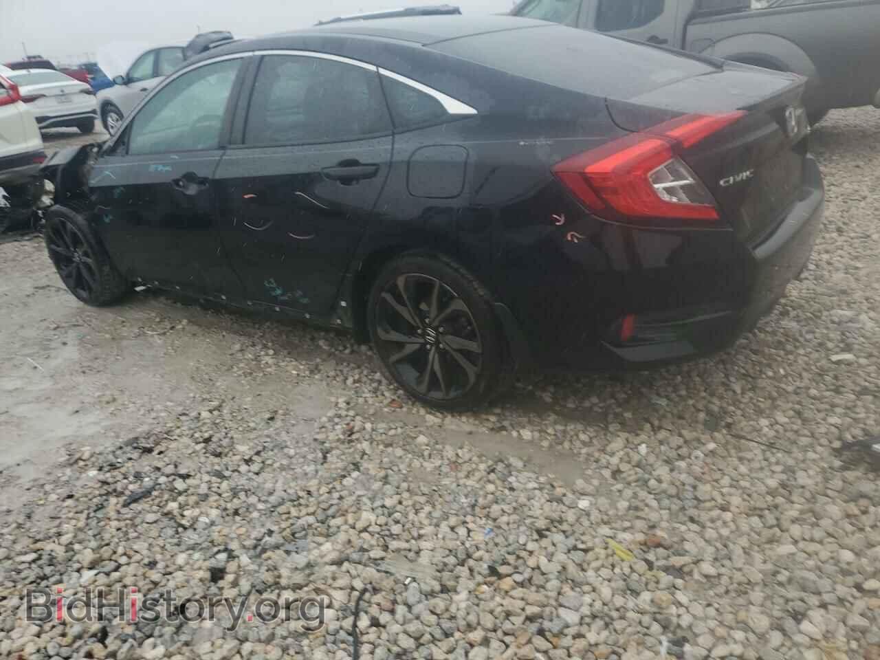 2019 HONDA CIVIC - VIN: 19XFC2F80KE023072 - Фото 2