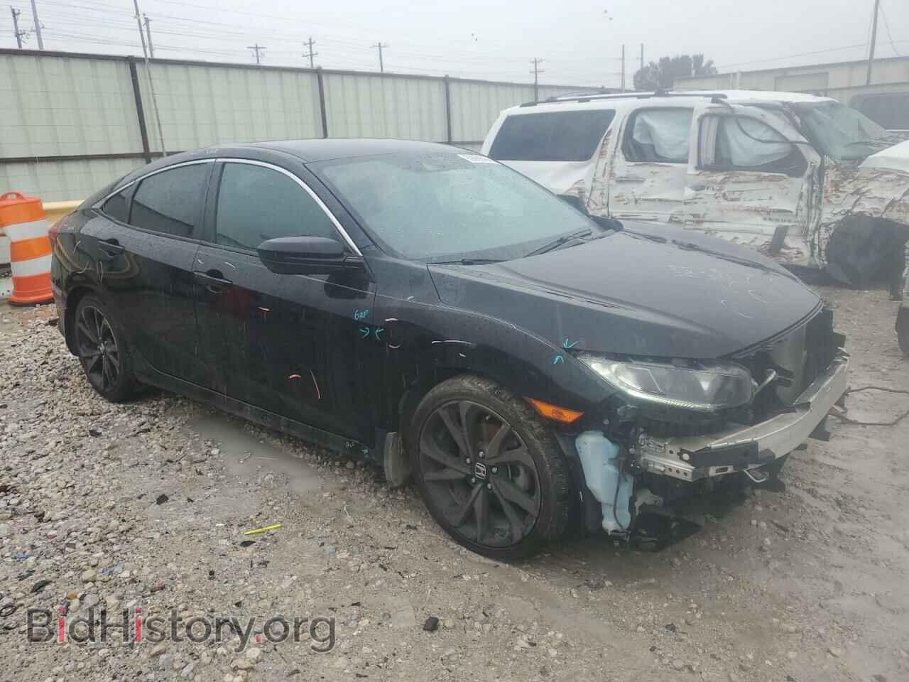 2019 HONDA CIVIC - VIN: 19XFC2F80KE023072 - Фото 4