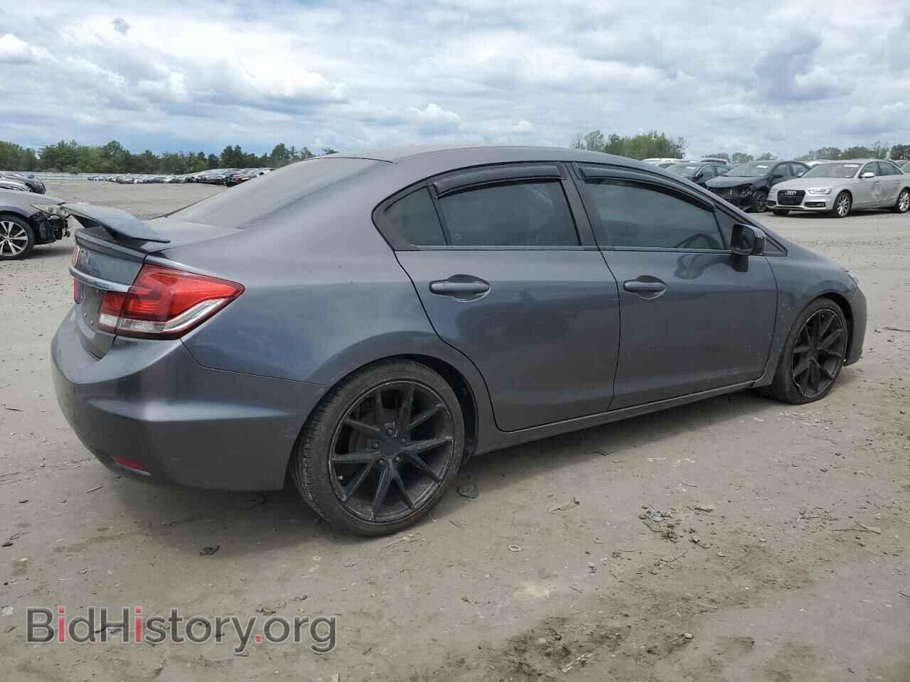 2014 HONDA CIVIC - VIN: 2HGFB2F55EH504566 - Фото 3