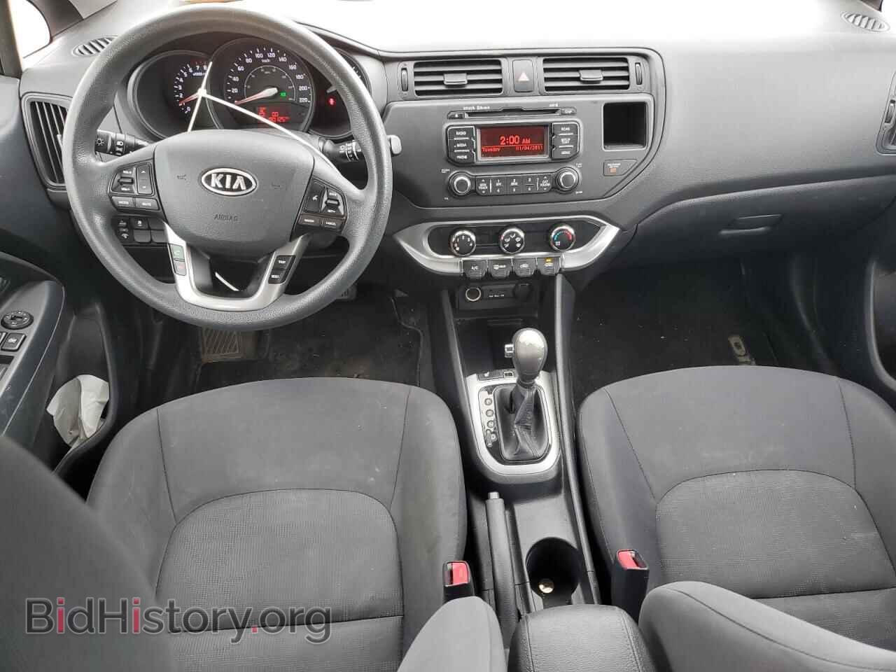 2012 KIA RIO - VIN: KNADM5A3XC6715328 - Фото 8