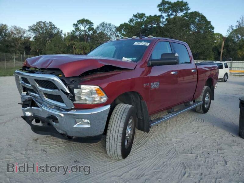 2014 RAM 2500 2500 SLT (VIN 3C6UR5DJ3EG250656) — фото 1 из 12, Copart, повреждение: передняя часть