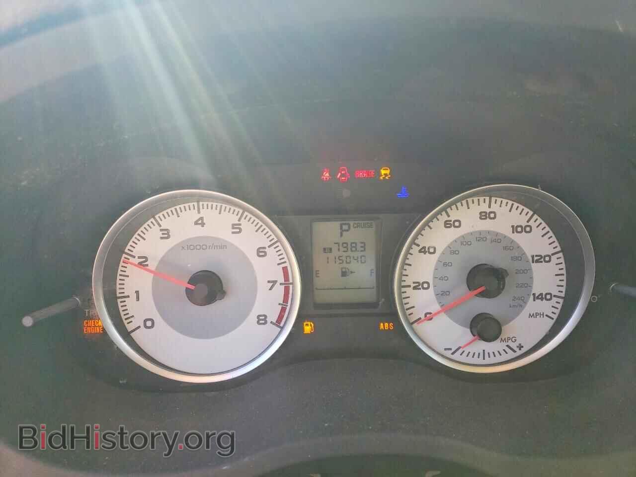 2012 SUBARU IMPREZA - VIN: JF1GJAB69CH005373 - Фото 9