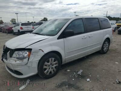 2015 Dodge CARAVAN SE, белый — VIN 2C4RDGBG9FR682454, Copart