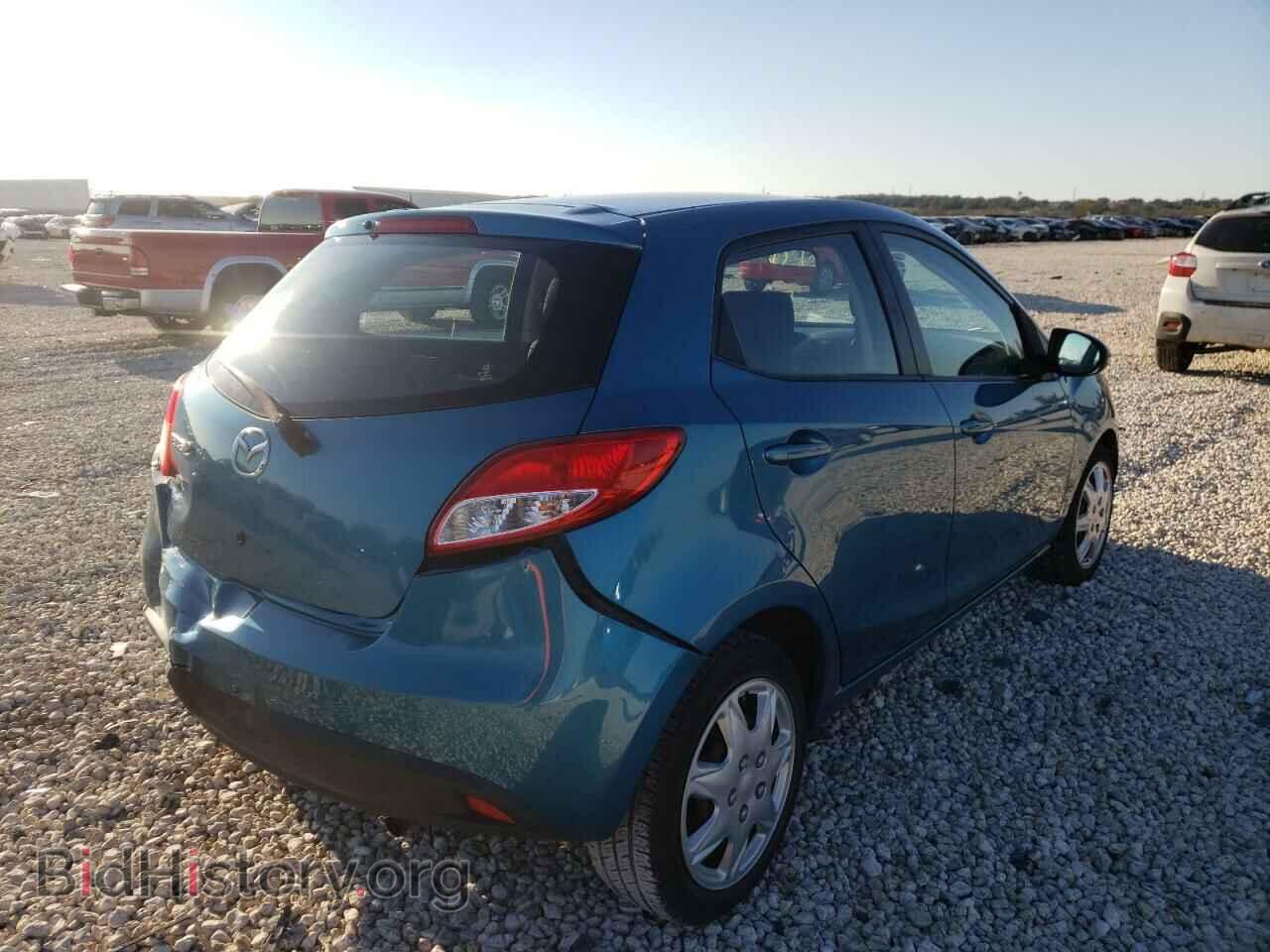 2012 MAZDA 2 - VIN: JM1DE1KY1C0150344 - Фото 4