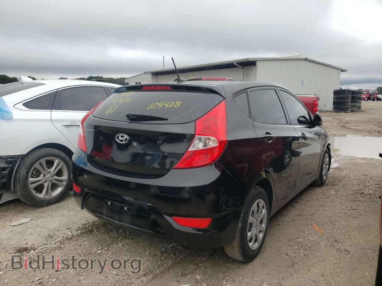 2013 HYUNDAI ACCENT - VIN: KMHCT5AE0DU104428 - Фото 4
