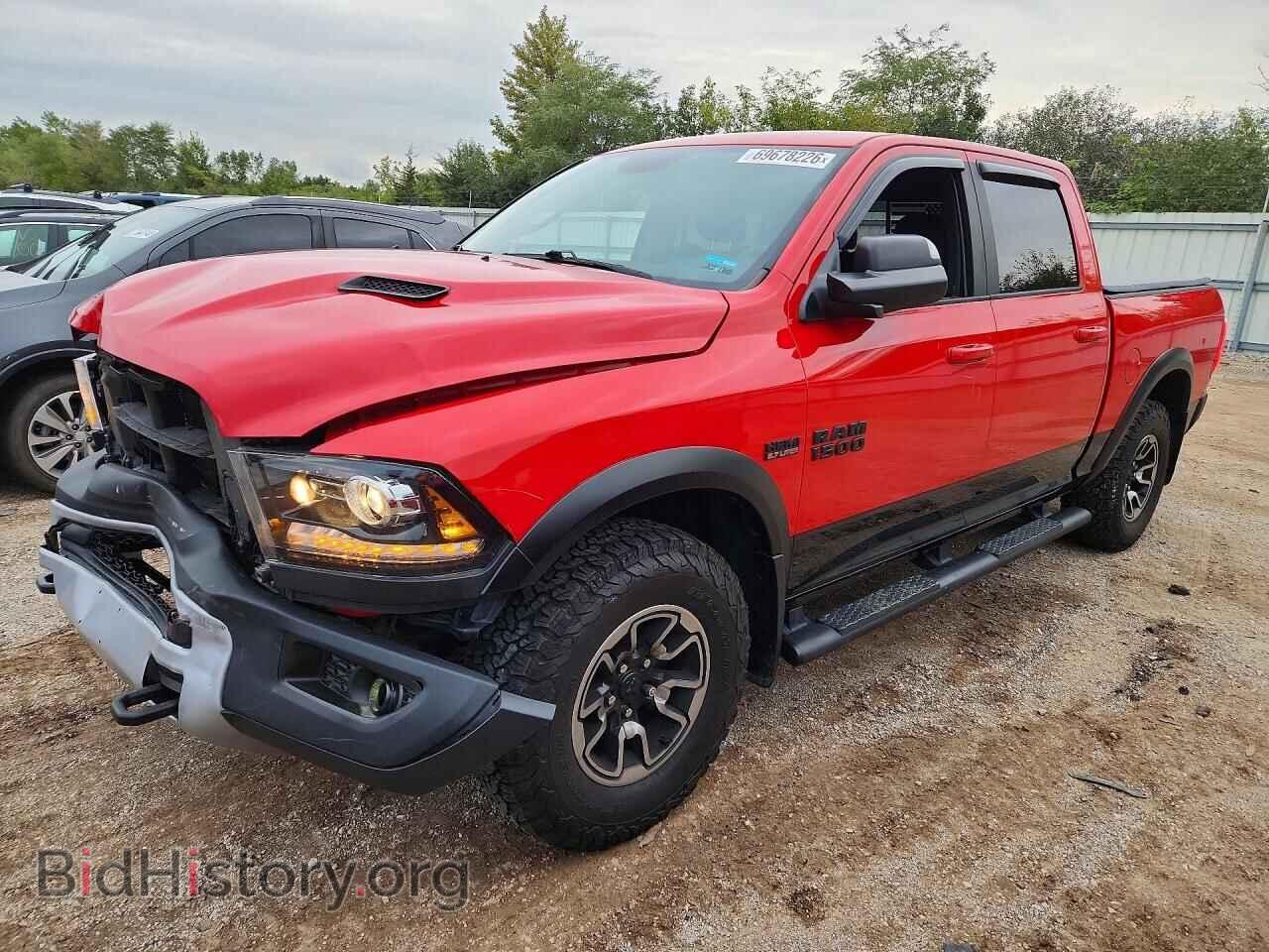 2017 RAM 1500 Rebel (VIN 1C6RR7YT0HS766502) — photo 1 of 12, Copart, damage: front end