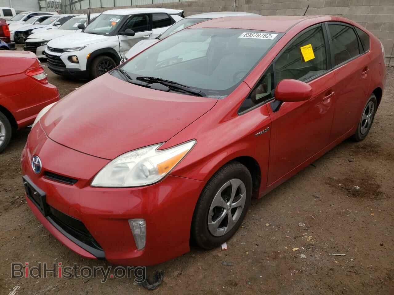 Фотография JTDKN3DU1C1606253 - TOYOTA PRIUS 2012