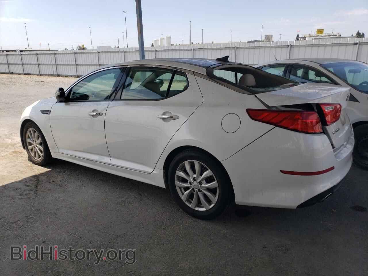 2015 KIA OPTIMA - VIN: 5XXGN4A76FG499820 - Фото 2