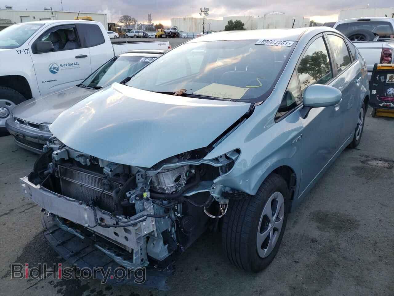 2012 TOYOTA PRIUS - VIN: JTDKN3DU0C5500644 - Фото 2