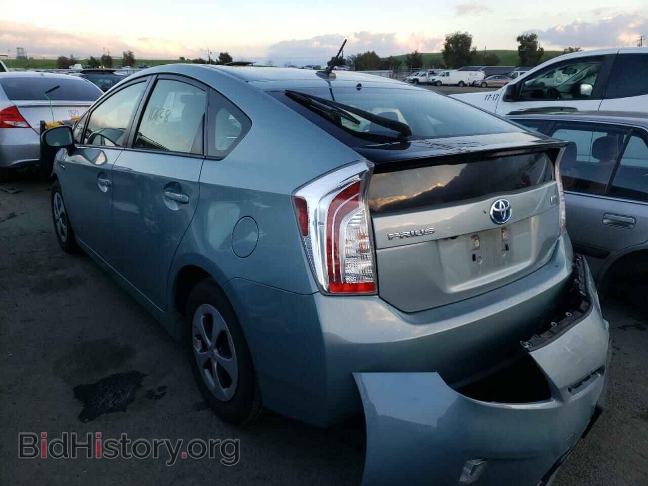 2012 TOYOTA PRIUS - VIN: JTDKN3DU0C5500644 - Фото 3