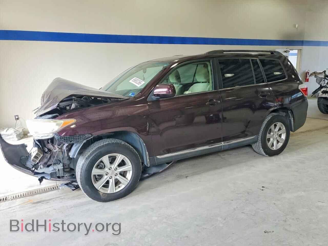 Photo 5TDBK3EH4CS116600 - TOYOTA HIGHLANDER 2012
