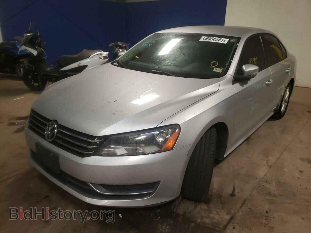 2013 VOLKSWAGEN PASSAT - VIN: 1VWAP7A34DC062181 - Фото 2