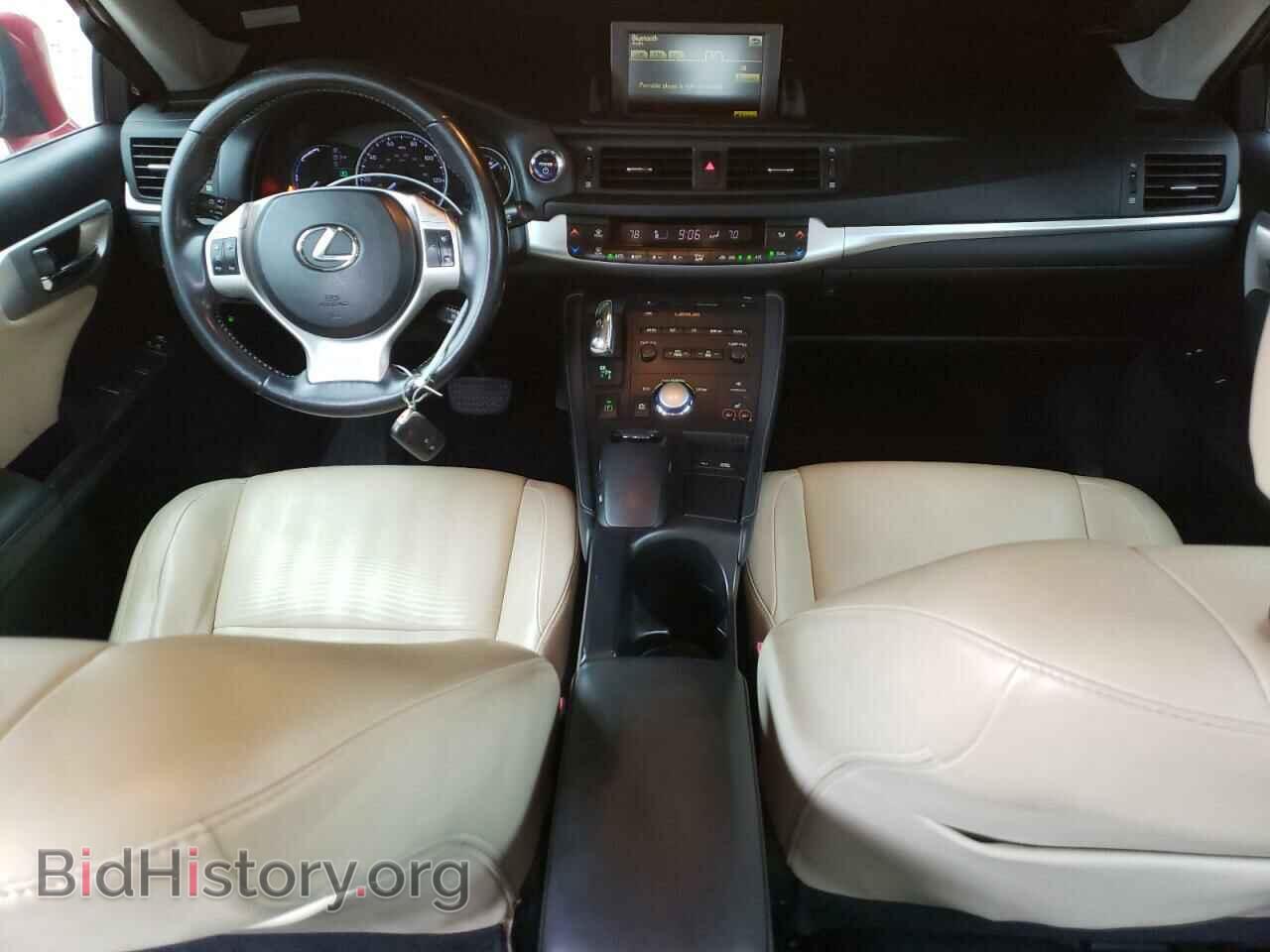 2012 LEXUS CT 200 - VIN: JTHKD5BH4C2115107 - Фото 8