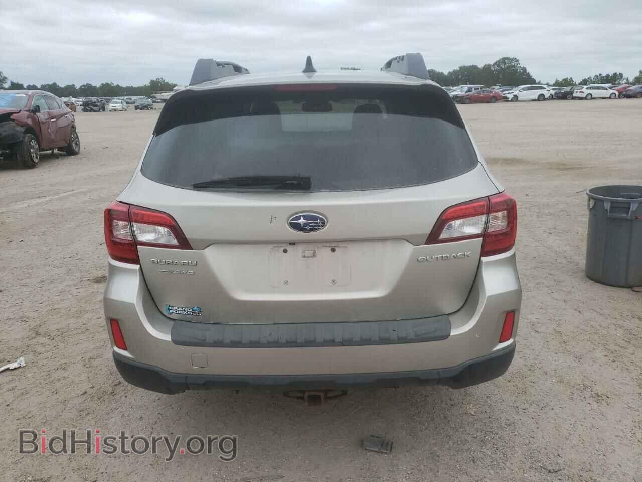 2016 SUBARU OUTBACK - VIN: 4S4BSBNC1G3301222 - Фото 6