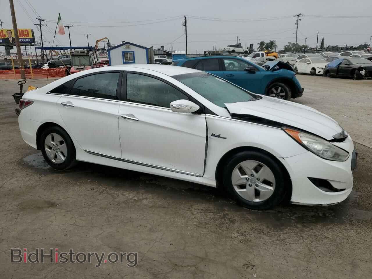 2012 HYUNDAI SONATA - VIN: KMHEC4A48CA021128 - Фото 4