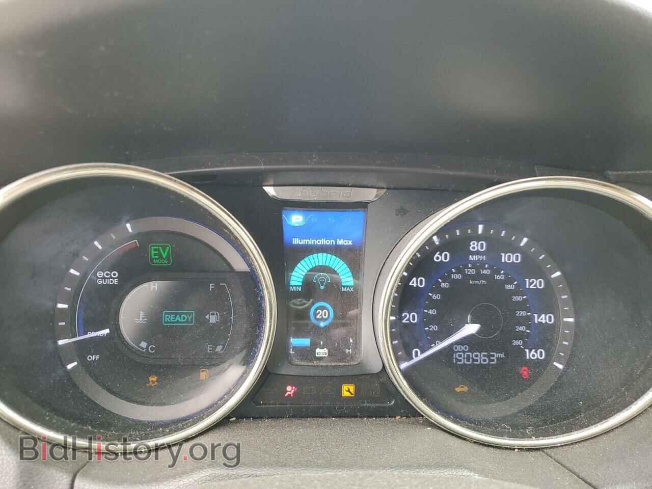 2012 HYUNDAI SONATA - VIN: KMHEC4A48CA021128 - Фото 9