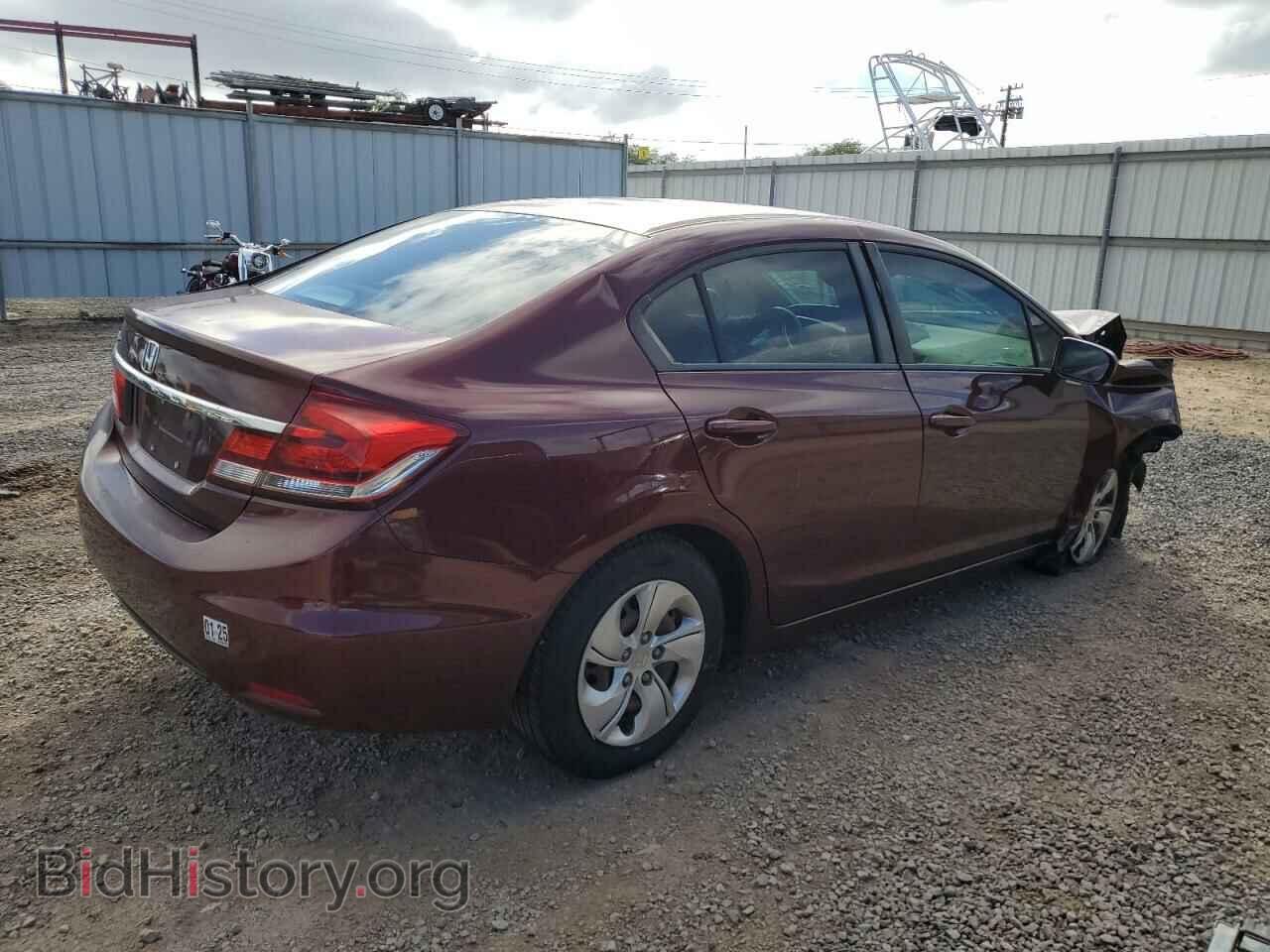 2014 HONDA CIVIC - VIN: 19XFB2F56EE008931 - Фото 3