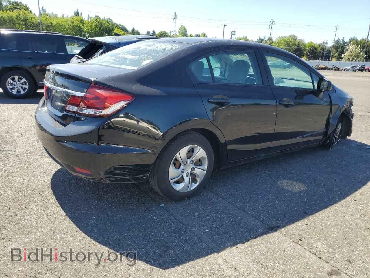 2013 HONDA CIVIC - VIN: 2HGFB2F56DH593983 - Фото 3