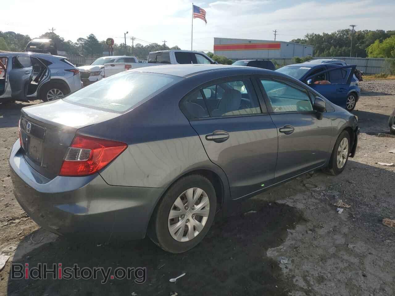 2012 HONDA CIVIC - VIN: 19XFB2F5XCE067638 - Фото 3