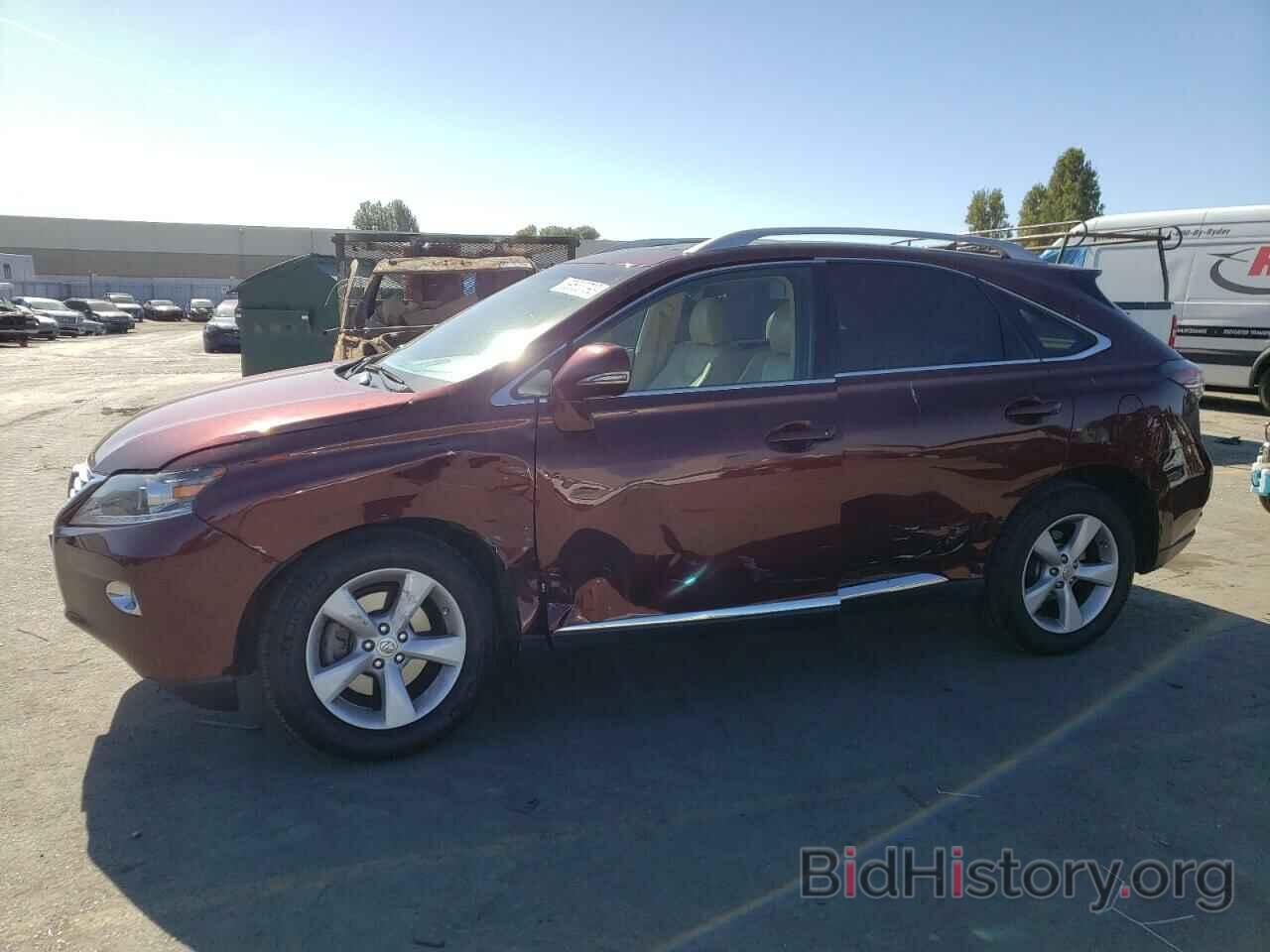 Report 2T2ZK1BA8DC092799 LEXUS RX350 2013 BROWN GAS price and damage