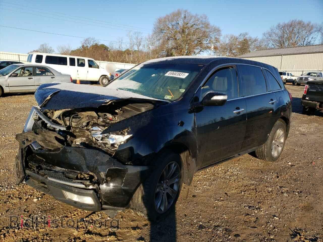 2012 ACURA MDX - VIN: 2HNYD2H89CH537361 - Фото 2
